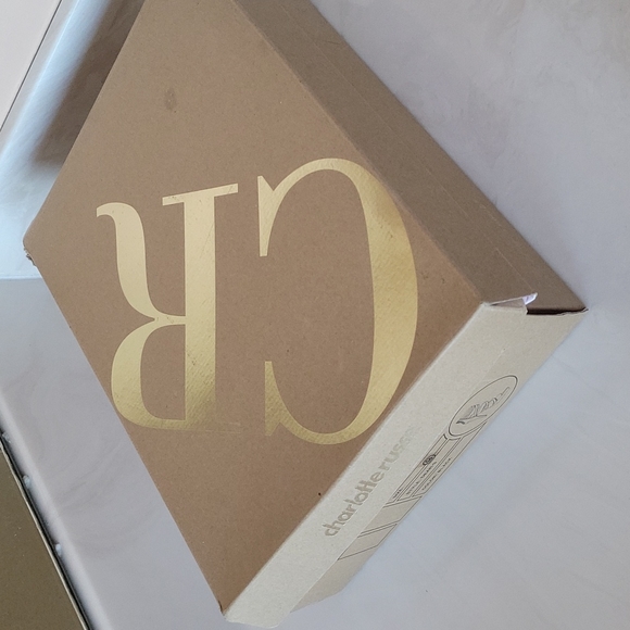 Charlotte Russe Black Suede Caged Heels - Picture 8 of 10